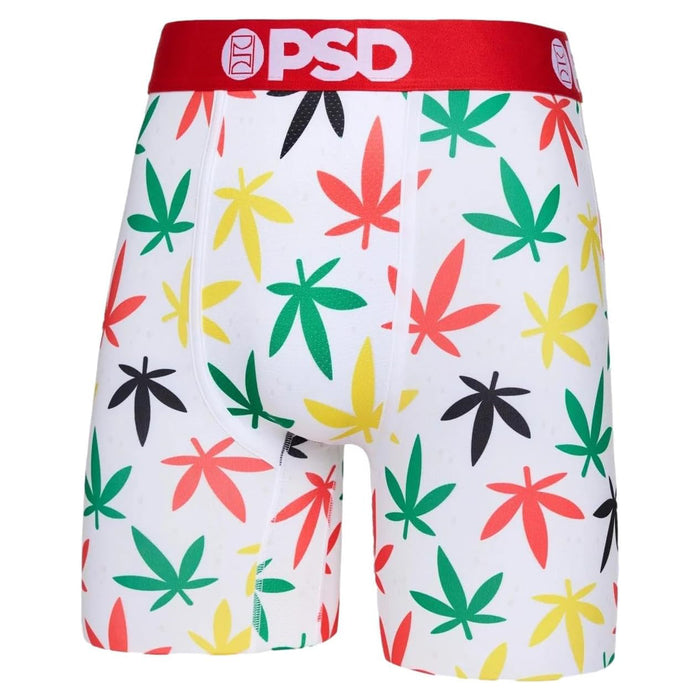 PSD Men's Multicolor Rasta Boxer Briefs Underwear - 124180034-MUL