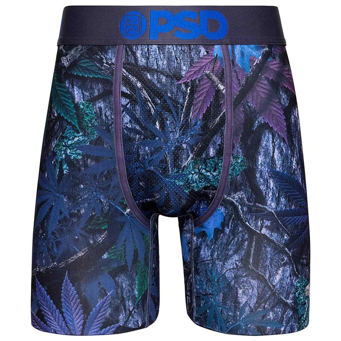 PSD Men's Multicolor Moisture-wicking Fabric Cool Bud Tree Boxer Brief Small Underwear - 423180033-MUL-S
