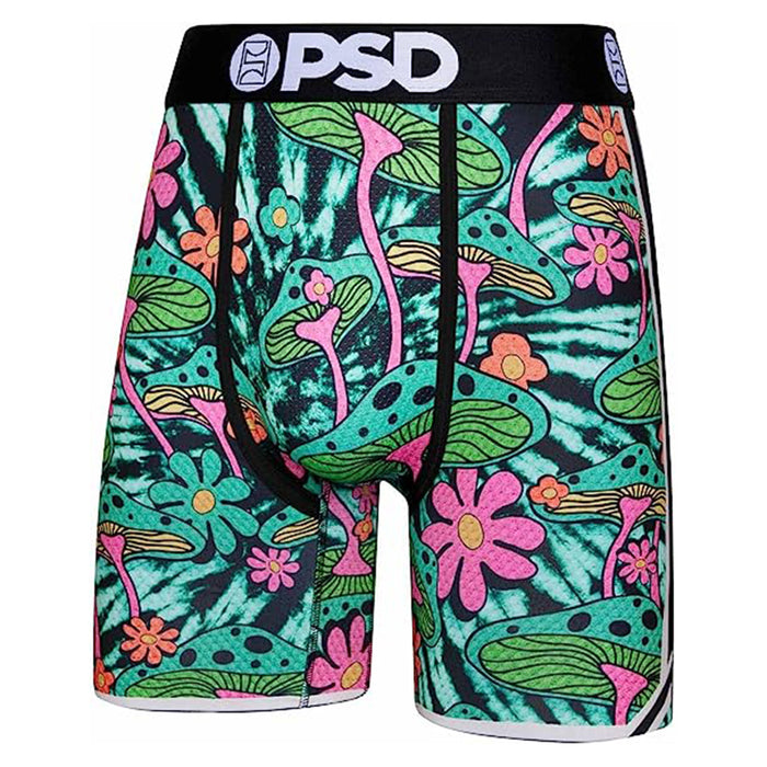 PSD Men's Multicolor Psycho Shrooms Boxer Briefs Underwear - 323180056-MUL