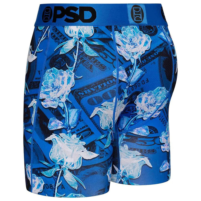 PSD Men's Multicolor Moisture-wicking Fabric Metallic Rose Boxer Brief Extra Large Underwear - 423180024-MUL-XL