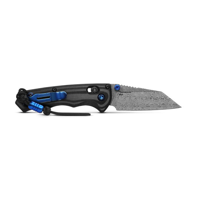 Benchmade Wharncliffe Blade Unidirectional Carbon Fiber Handles Gold Class Full Immunity AXIS Folding Knife - BM-290-241