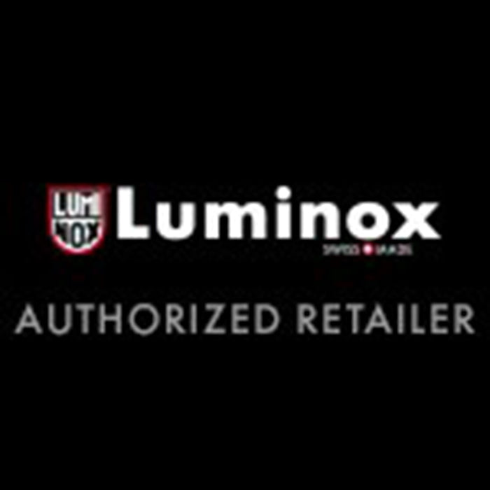 Luminox Men's F-22 Raptor™ Series Black & Red Leather Strap Stainless Steel Buckle Watch Band - FEX.9200.20TI.K