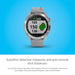 Garmin Approach S40 GPS Unisex Powder Gray Silicone Band Digital Dial Golf Smartwatch - 010-02140-00 - WatchCo.com