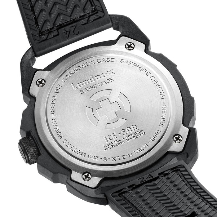 Luminox Men's Ice-Sar Arctic 1000 Series Black Rubber Strap Black Analog Dial Quartz Watch - XL.1002 - WatchCo.com