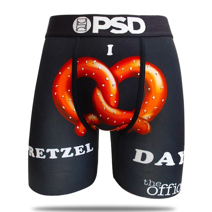 PSD The Office Mens Athletic Boxer Briefs Medium Black Underwear - E11911038-BLK-M