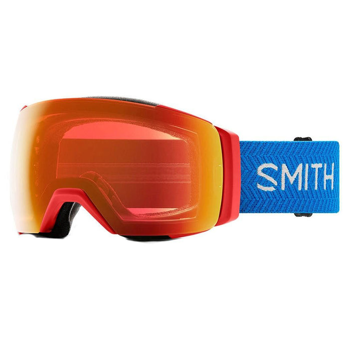 Smith Optics I/O Mag XL Unisex Rise Block Frame ChromaPop™ Everyday Red Mirror Lens Sports Snowmobile Goggles - M0071323O99MP
