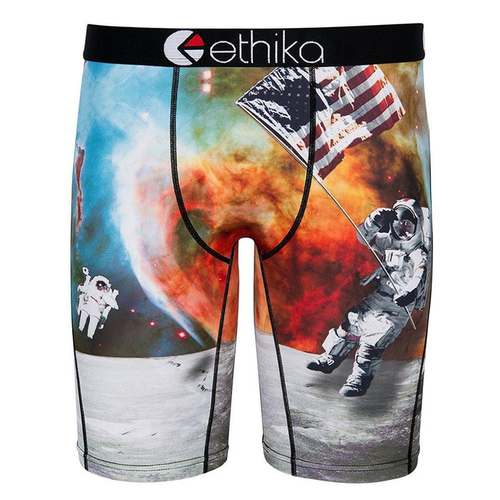 Ethika Mens Multicolored Staple Polyester Soft 4-Way Stretch Fabric Underwear - UMS691-AST-S