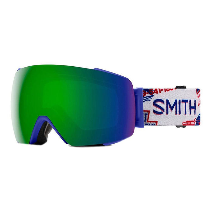 Smith Optics I/O Mag Unisex Help Wanted Frame ChromaPop™ Sun Green Mirror Lens Sports Snowmobile Goggles - M0068024E99MK