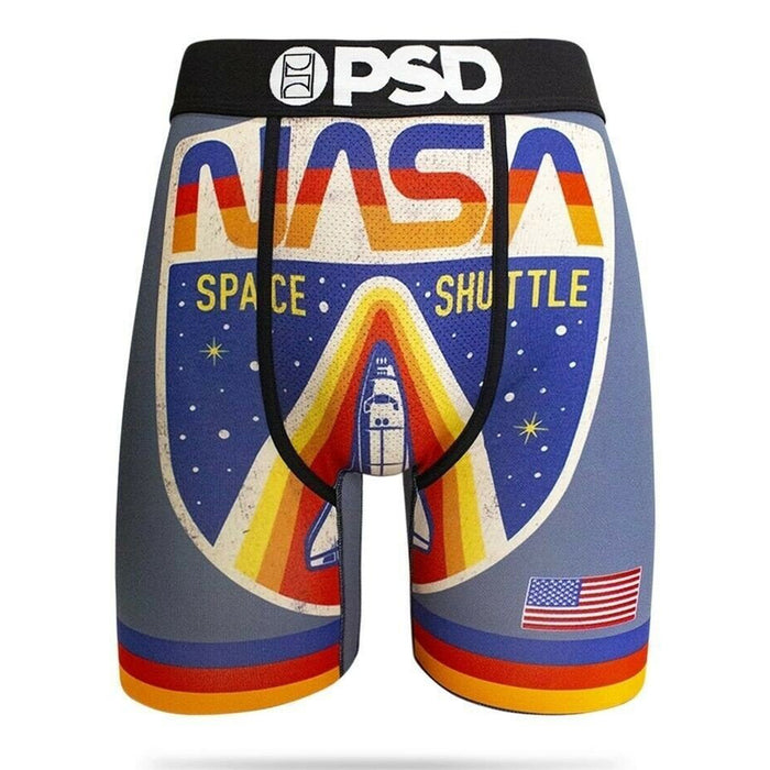 PSD Vintage NASA Space Shuttle Mens Athletic Boxer Briefs XX-Large Underwear - E11911020-BLU-XXL