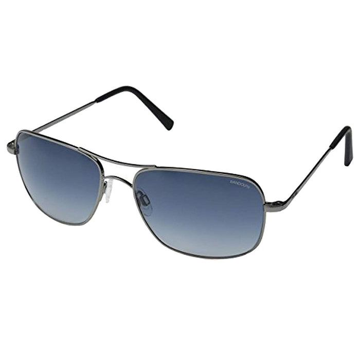 Unisex Archer Spectrum Dark Ruthenium Frame Blue Gradien Lens Square Full-Rim Sunglasses - AR004