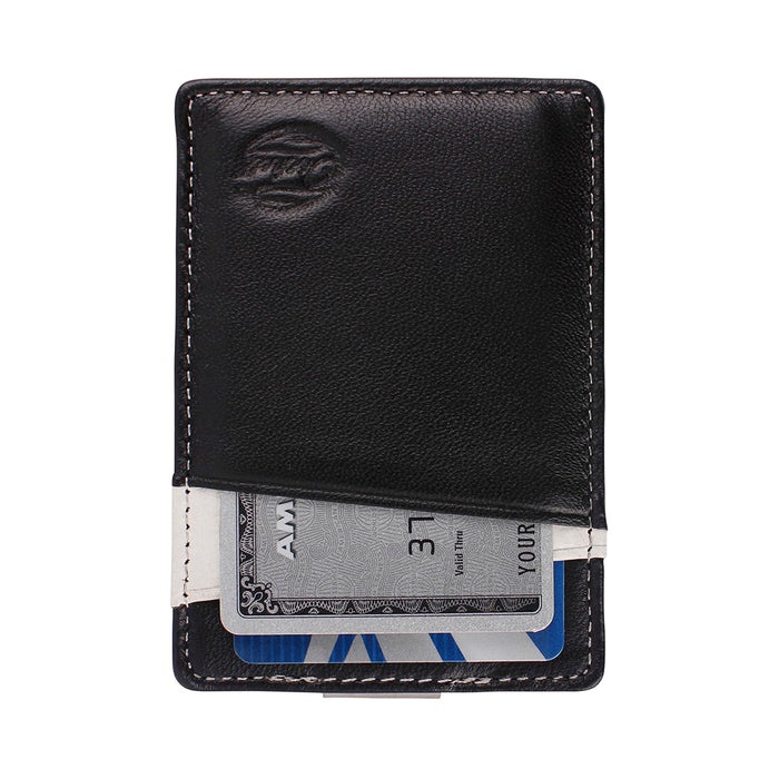 Orchill Mens Boreal Black / White Leather Wallet - 115010017