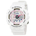 Casio Women's G-Shock White Resin Band Pink Dial Analog-Digital Quartz Watch - GMA-S110MP-7ACR - WatchCo.com