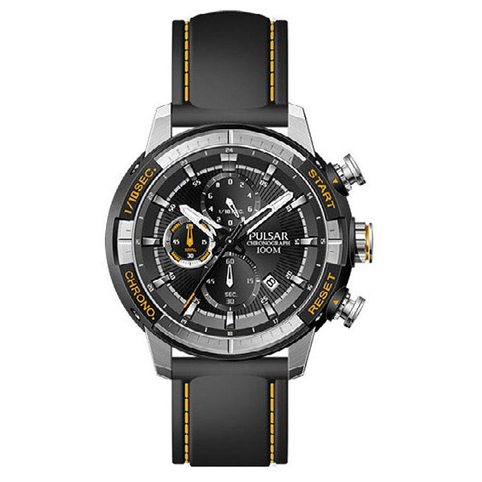 Pulsar Mens Collection With Black Dial Watch - PM3053
