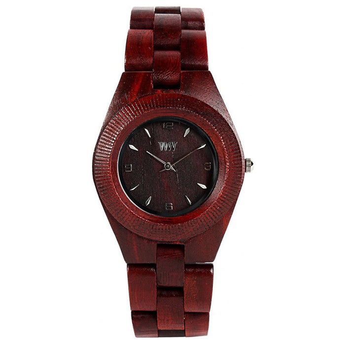 WeWOOD Womens Limited Edition Odyssey Wood Watch - Dark Bracelet - Dark Dial - WOBROW