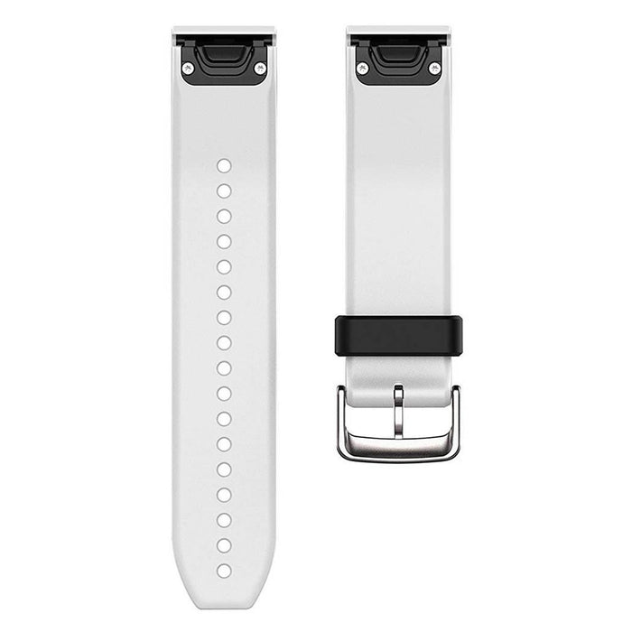 Garmin QuickFit White Silicone Watch Band - 010-12500-01