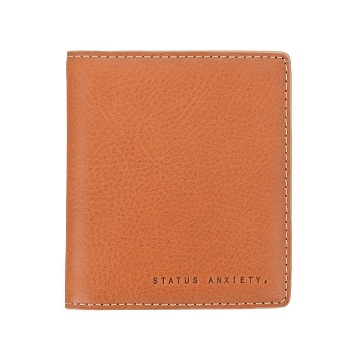 Status Anxiety Mens Jacob Tan Leather Wallet - SA2182