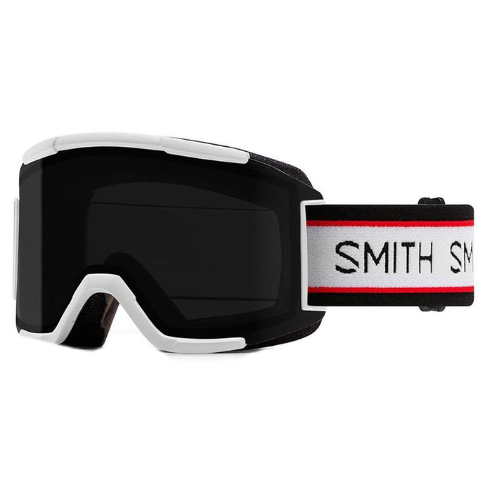 Smith Optics Squad Unisex Black Frame ChromaPop™ Sun Black Lens Sports Snowmobile Goggles - M0066824H994Y