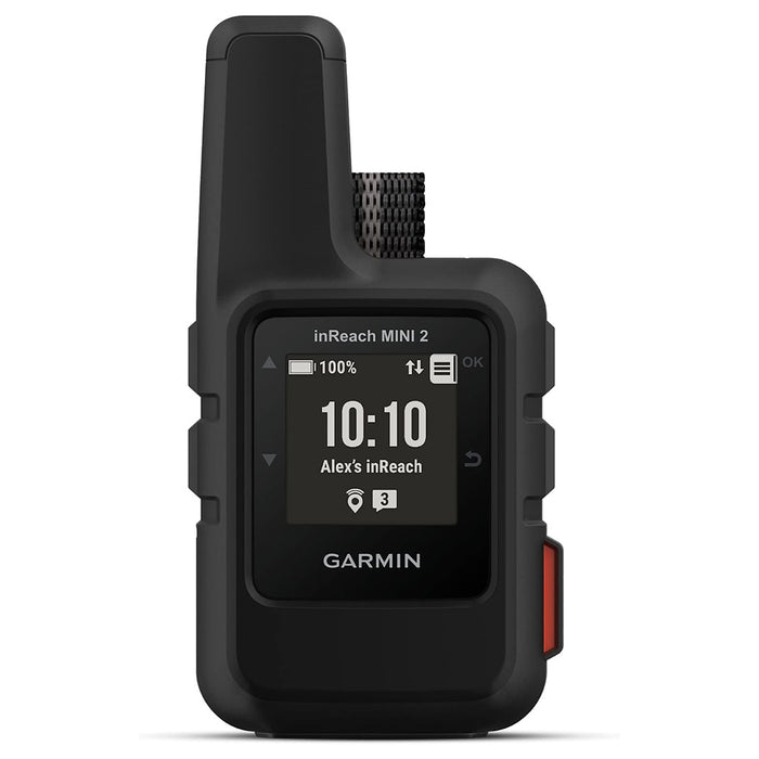 Garmin In-Reach Mini 2 Black Hiking Handheld Lightweight and Compact Satellite Communicator -010-02602-01