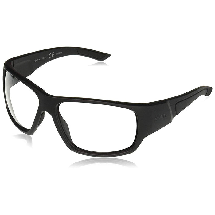 Smith Elite Dragstrip Unisex Matte Black Frame Clear Lens Wrap Sunglasses - DGTPC22CLBK