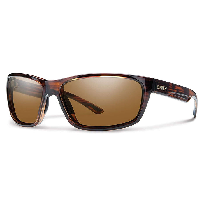 Smith Redmond Men's Tortoise Band ChromaPop Brown Polarized Lens Wrap Sunglasses - RDRPBRTT