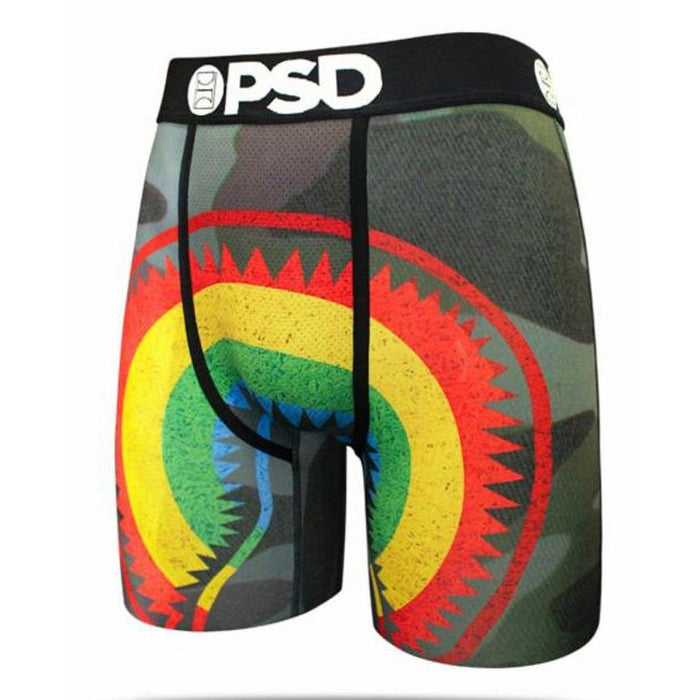 PSD Camo Rainbow Mens Multicolored Boxer Briefs Large Underwear - E31811024-MUL-L