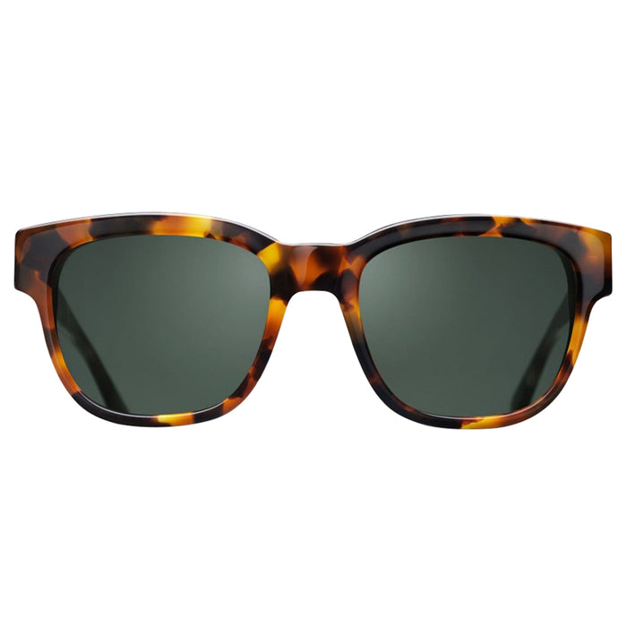 Triwa Havana Clyde Tortoise / Green Sunglasses - SHAC156
