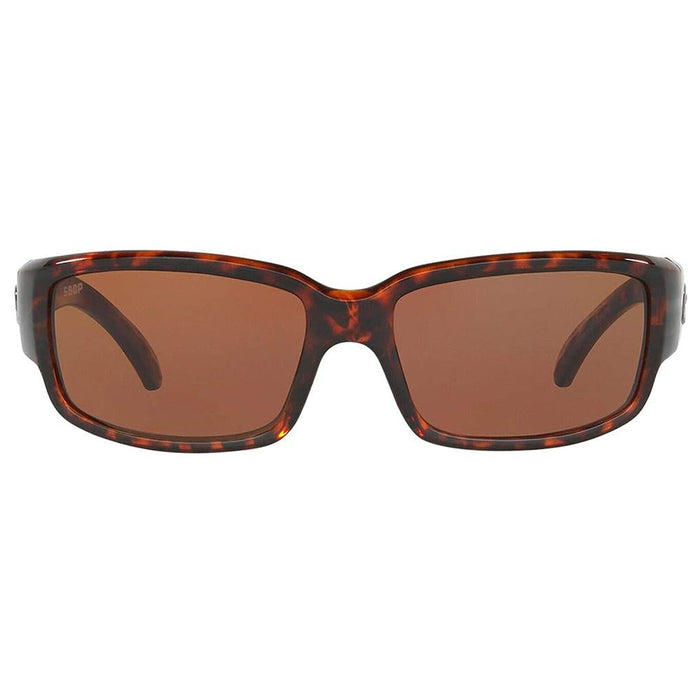 Costa Del Mar Mens Caballito Tortoise Frame Copper Polarized Lens Sunglasses - CL10OCP
