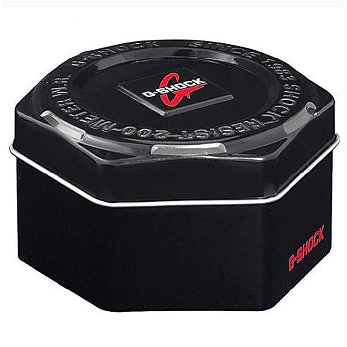 Casio Men's G-Shock Black Rubber Strap Gunmetal Analog-Digital Dial Quartz Watch - GA-140GM-1A1CR