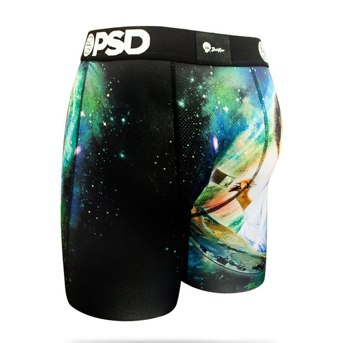 PSD Bob's Galaxy Mens Breathable Ross Athletic Boxer Briefs Large Underwear - E31811045-BLACK-L