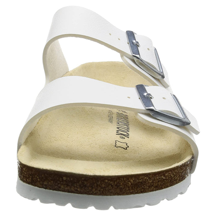 Birkenstock Unisex BF White 44 EUR 13-13.5 US Narrow Arizona Sandals - 51733-44