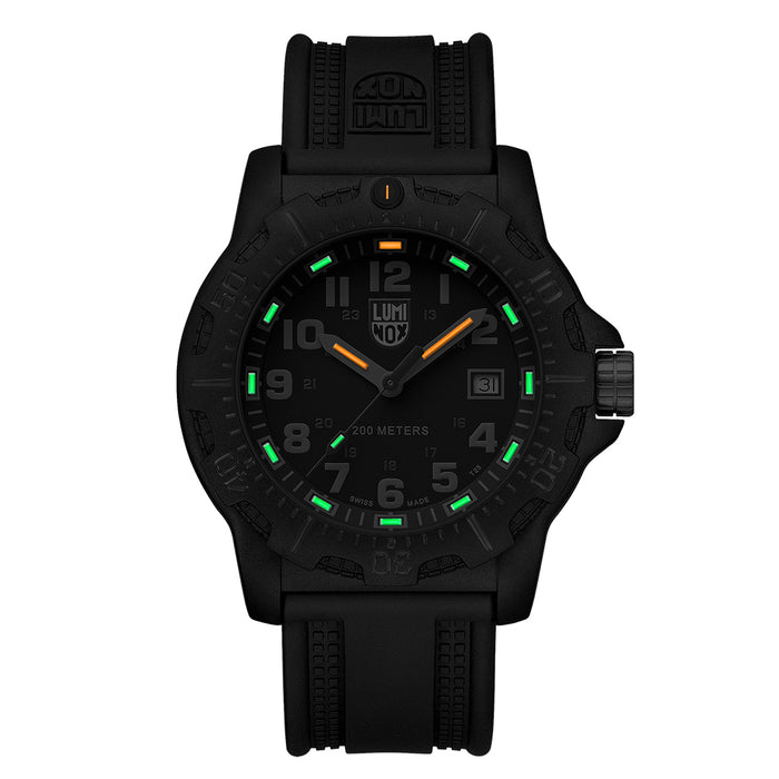 Luminox Men's Black Ops 8800 Series Black Polyurethane Band Black Analog Dial Quartz Watch - XL.8882.F
