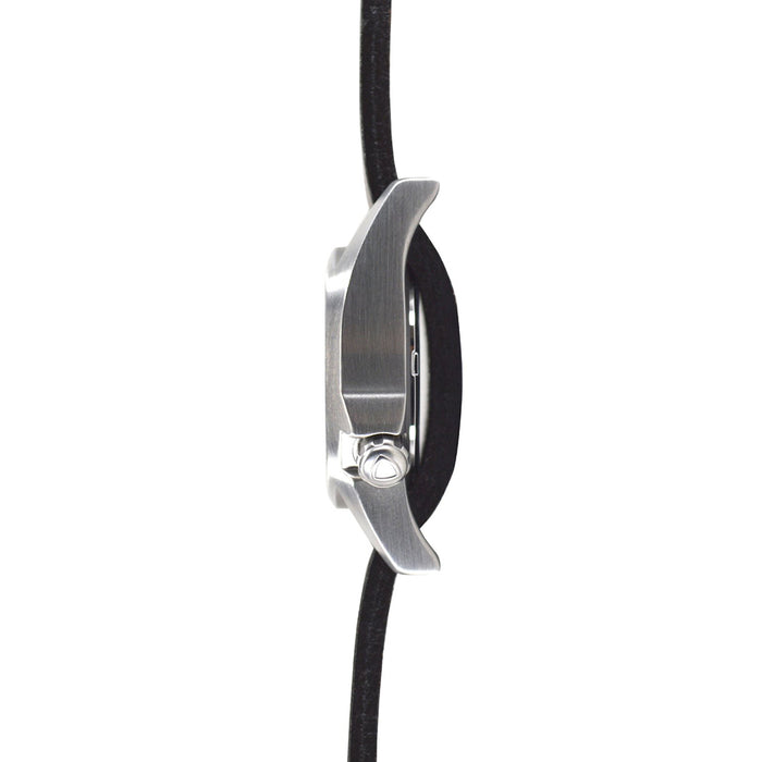 Bertucci M-1S Womens Toscano Brown Leather Band Black Quartz Dial Watch - 18027