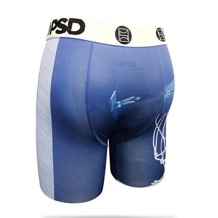PSD Mens Blue Buds Court Kyrie Irving Athletic Boxer Briefs X-Large Underwear - E31811003-BLUE-XL