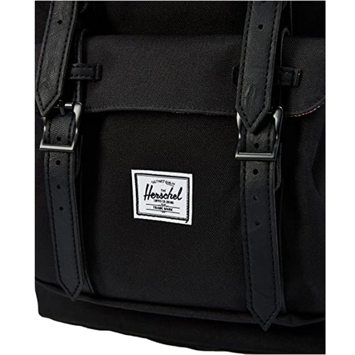 Herschel Unisex Black Classic 25L Little America Laptop Backpack