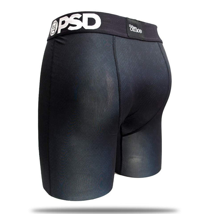 PSD The Office Mens Athletic Boxer Briefs X-Large Black Underwear - E11911038-BLK-XL