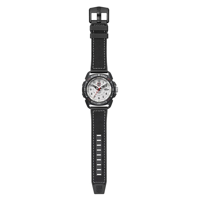 Luminox Men's Ice-Sar Arctic 1000 Series Black Rubber Strap White Analog Dial Quartz Watch - XL.1007