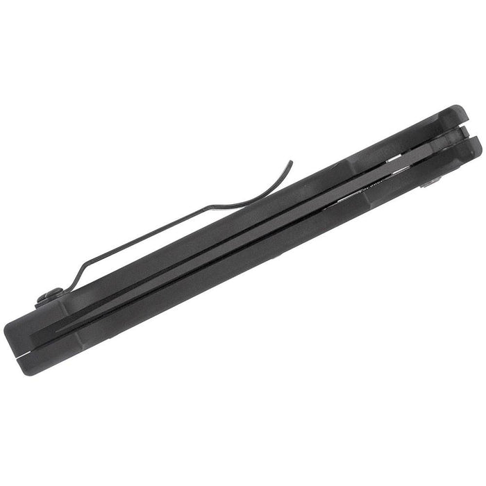 Benchmade Mini-Reflex II Black Plain Blade Aluminum Handle Automatic Folding Knife - BM-2551BK - WatchCo.com