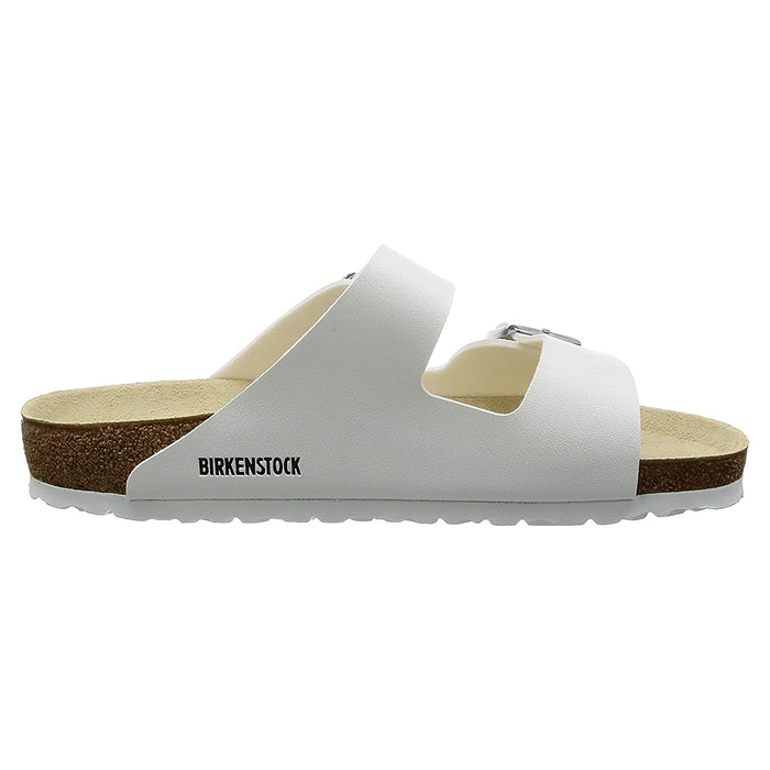 Birkenstock Men's White BirkoFlor Arizona Sandals - 51733-42