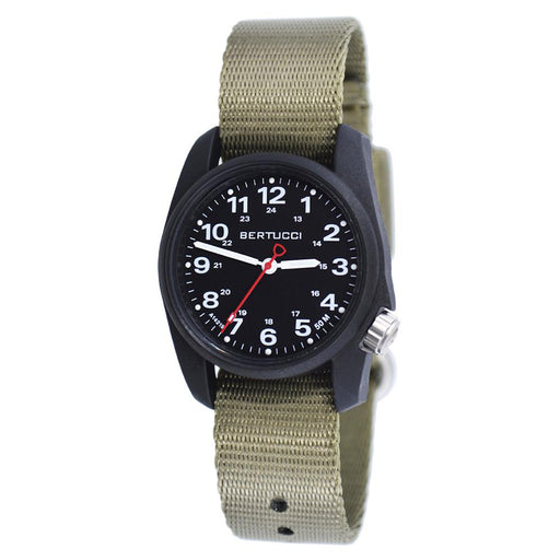 Bertucci A-1R Field Comfort Mens Drab Nylon Watches | WatchCo.com