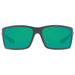 Costa Del Mar Men Reefton Rectangular Matt Sunglasses | WatchCo.com
