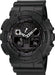 Casio Mens G-Shock X-Large G Stainless Watch - Black Rubber Strap - Black Dial - GA100-1A1 - WatchCo.com