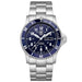 Luminox Men's Blue Dial Silver Band Stainless Steel Automatic Watch
