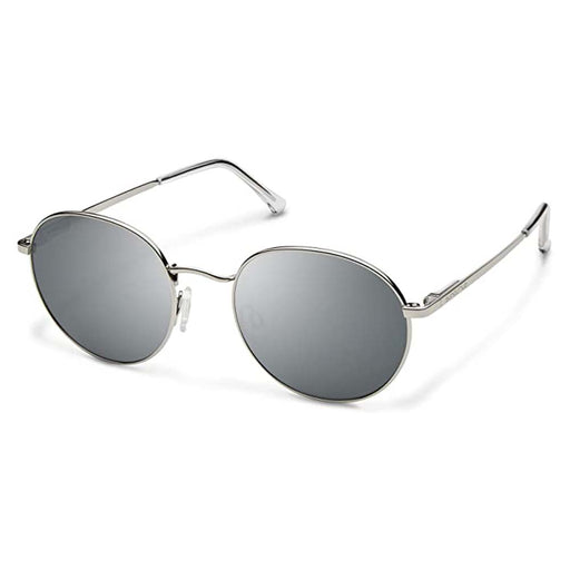 Suncloud Unisex Silver Frame Mirror Lens Polarized Sunglasses | WatchCo.com
