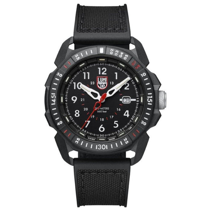Luminox Men's Ice-Sar Arctic 1000 Series Black Rubber Strap Black Analog Dial Quartz Watch - XL.1001