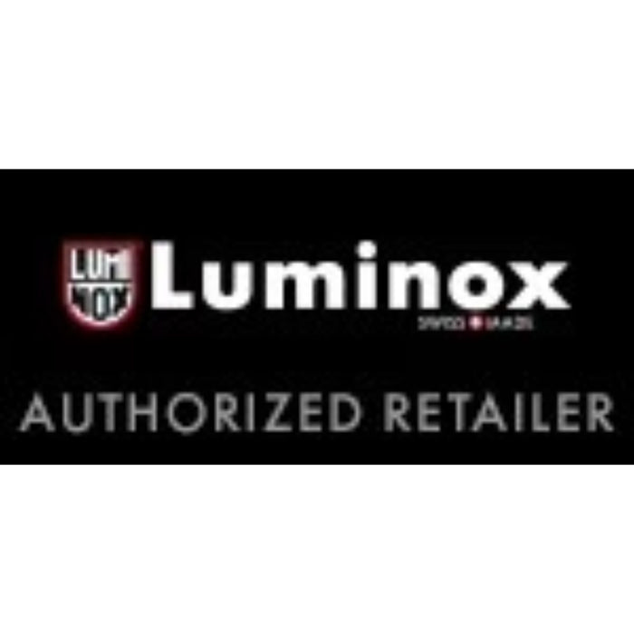 Luminox Men's 7261 Steel Colormark Series Black & Pink Leather Strap Stainless Steel Buckle Watch Band - FEX.7250.20Q.K