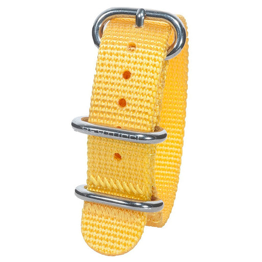 Bertucci DX3 Modena Giallo Nylon Yellow Watch  Bands | WatchCo.com