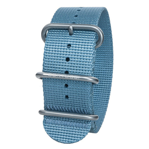 Bertucci DX3 Sea Dog Nylon Blue Grey Watch Bands | WatchCo.com