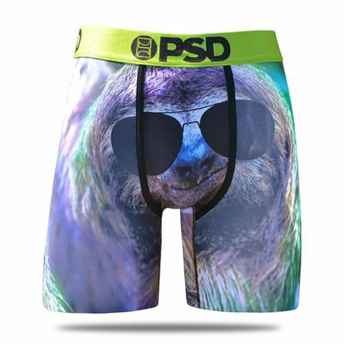 PSD Mens Sloth Cool Sunglasses Animal Athletic Urban Boxer Briefs X-Large Underwear - E11911050-BLK-XL - WatchCo.com