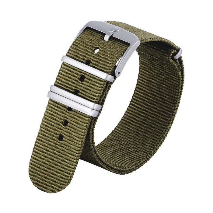 Luminox Men's Green Webbing Nylon Strap Stainless Steel 4 loops Watch Band - FNX.9240.60Q.K