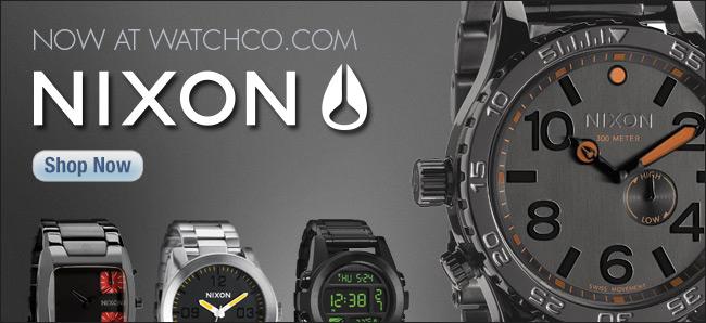 Nixon Watches: now at WatchCo.com! - WatchCo.com